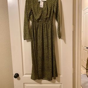 NWT animal print dress